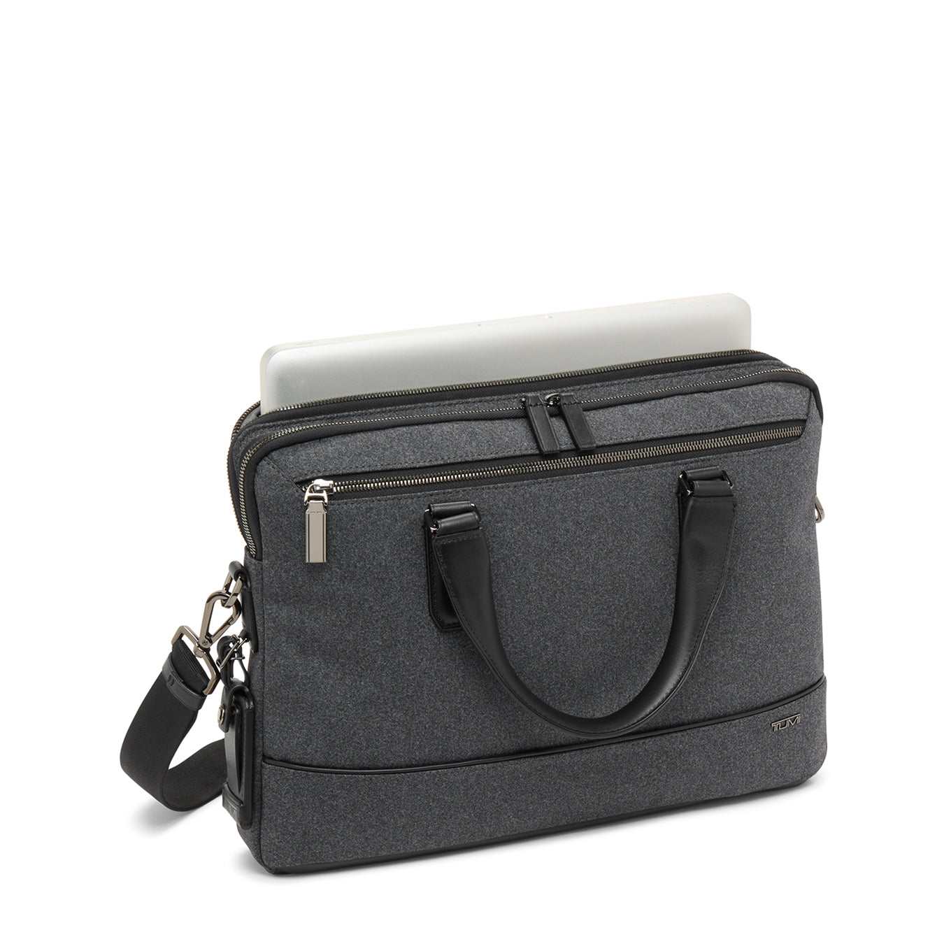 Tumi Harrison Sycamore Slim Brief dark charcoal