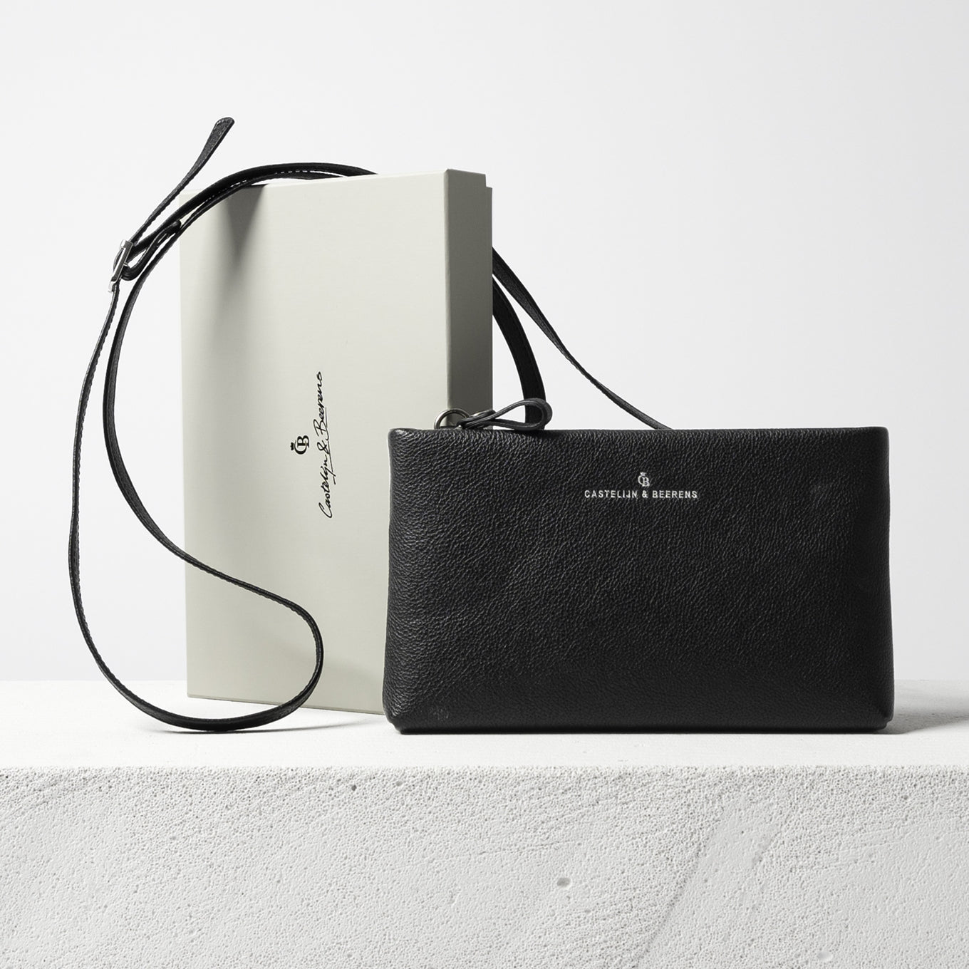 Castelijn & Beerens Giftbox Clutch black