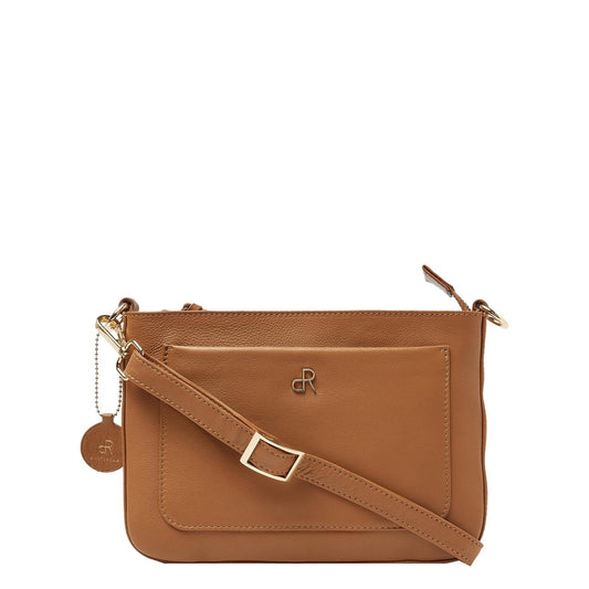 dR Amsterdam Faggio Shoulderbag 903707 camel