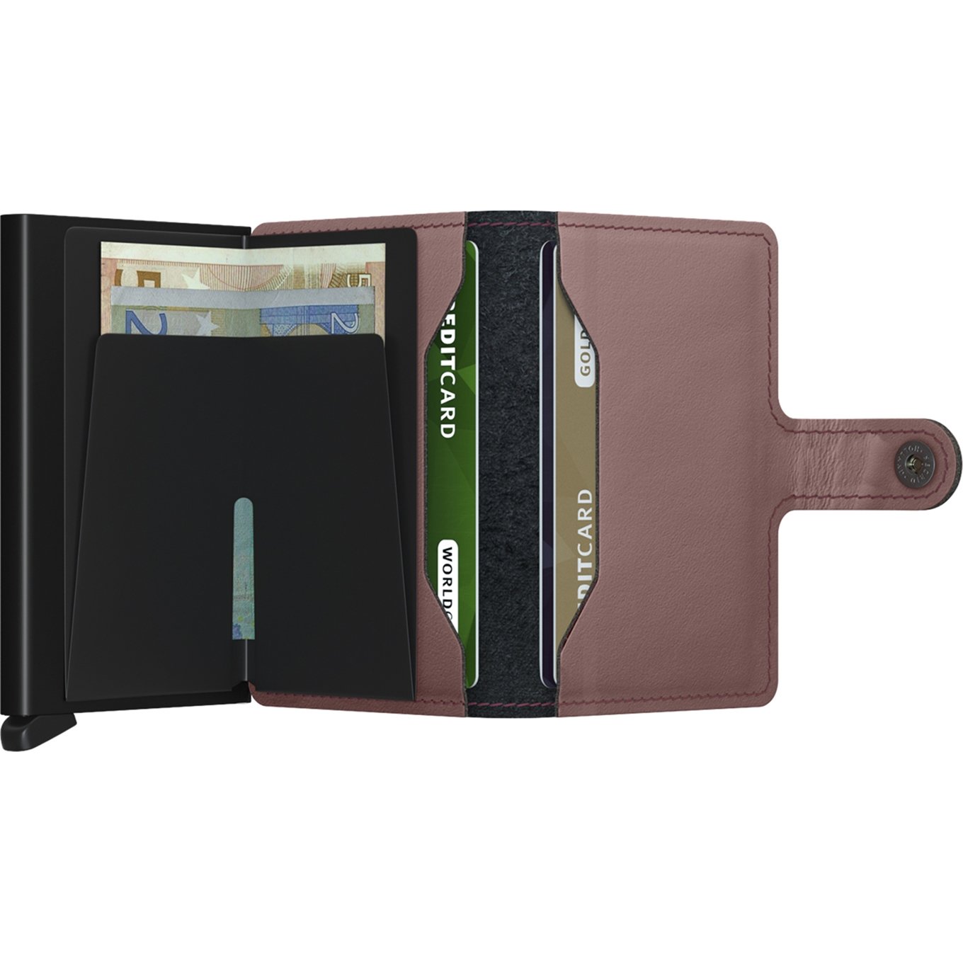 Secrid Miniwallet Portemonnee Matte rose