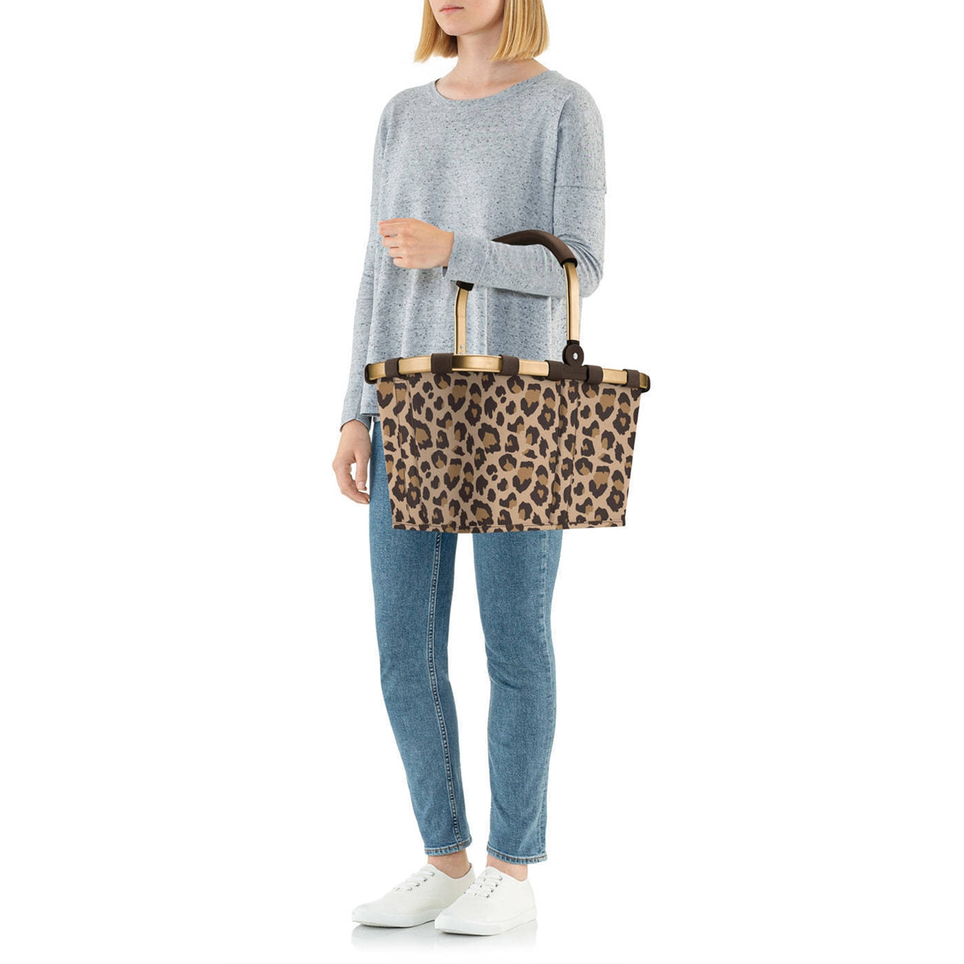Reisenthel Shopping Carrybag frame leo macchiato