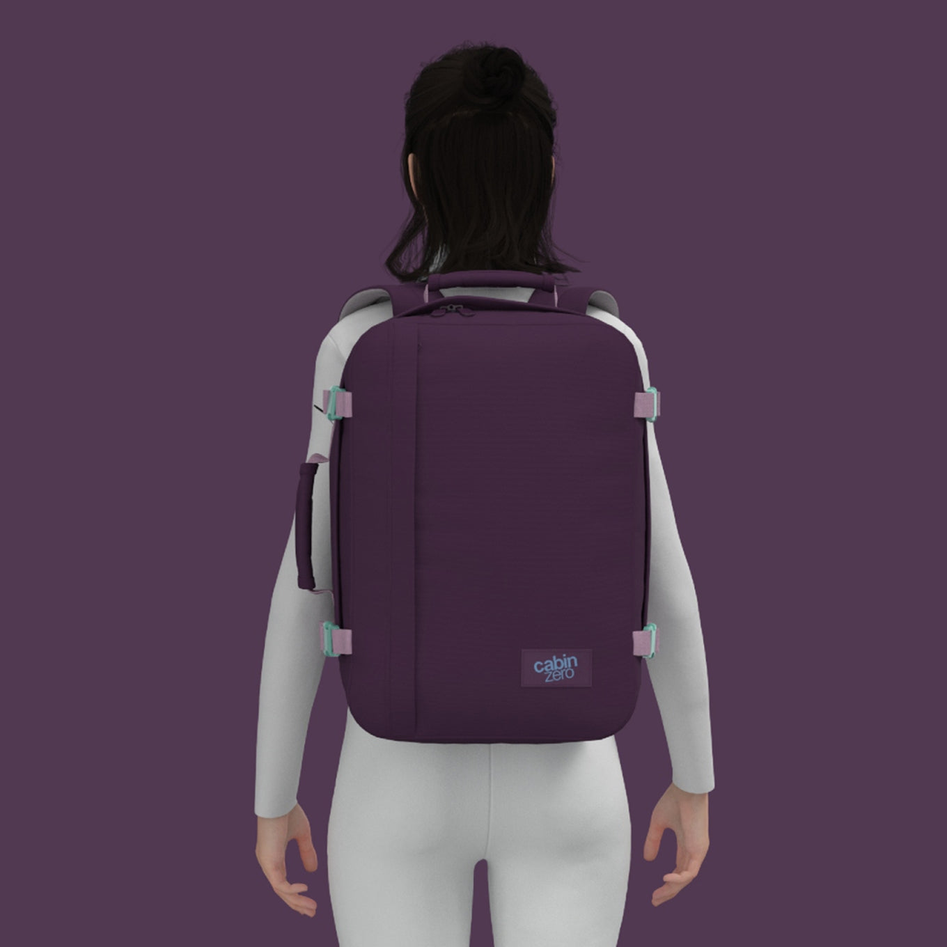 CabinZero Classic 36L Ultra Light Cabin Bag midnight purple