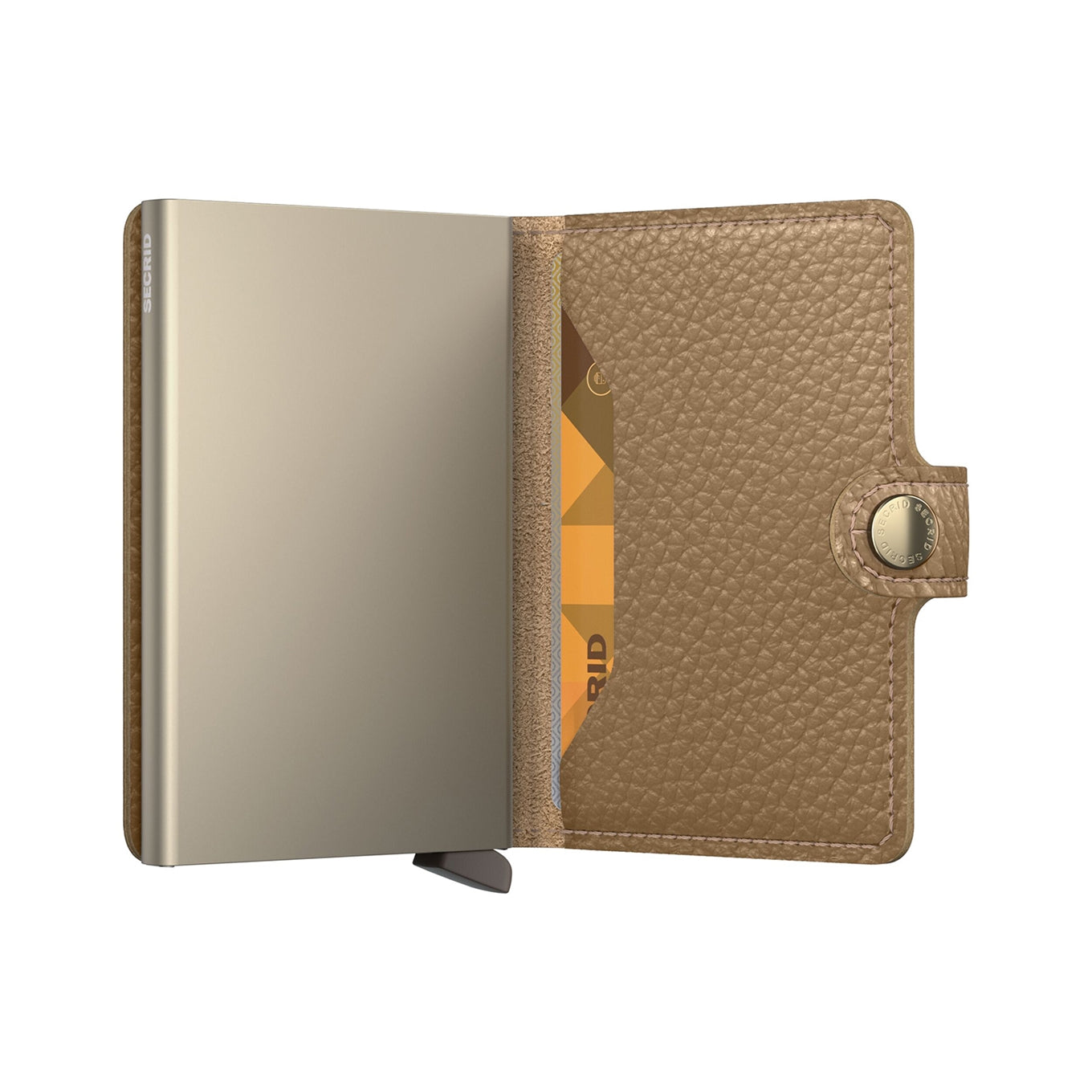 Secrid Miniwallet Pebble Cappuccino Damenbrieftasche