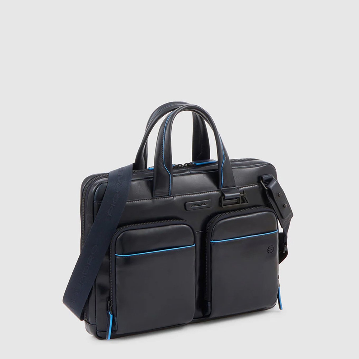 Piquadro Blue Square Computer Portfolio Briefcase 14'' night blue