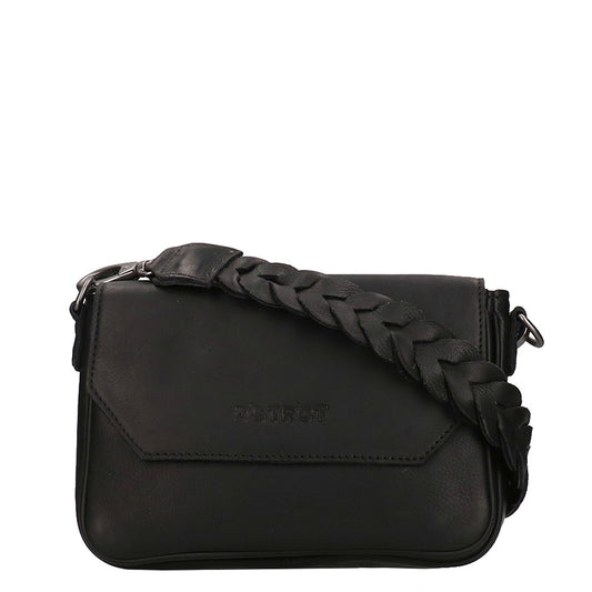 DSTRCT Preston Park Shoulder Bag Flap Bag M black