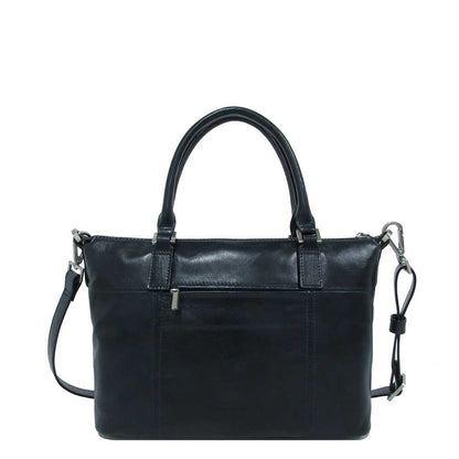 Claudio Ferrici Pelle Vecchia Tote navy