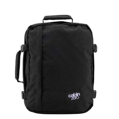CabinZero Classic 28L Ultra Light Cabin Bag absolut schwarze Wochenendtasche