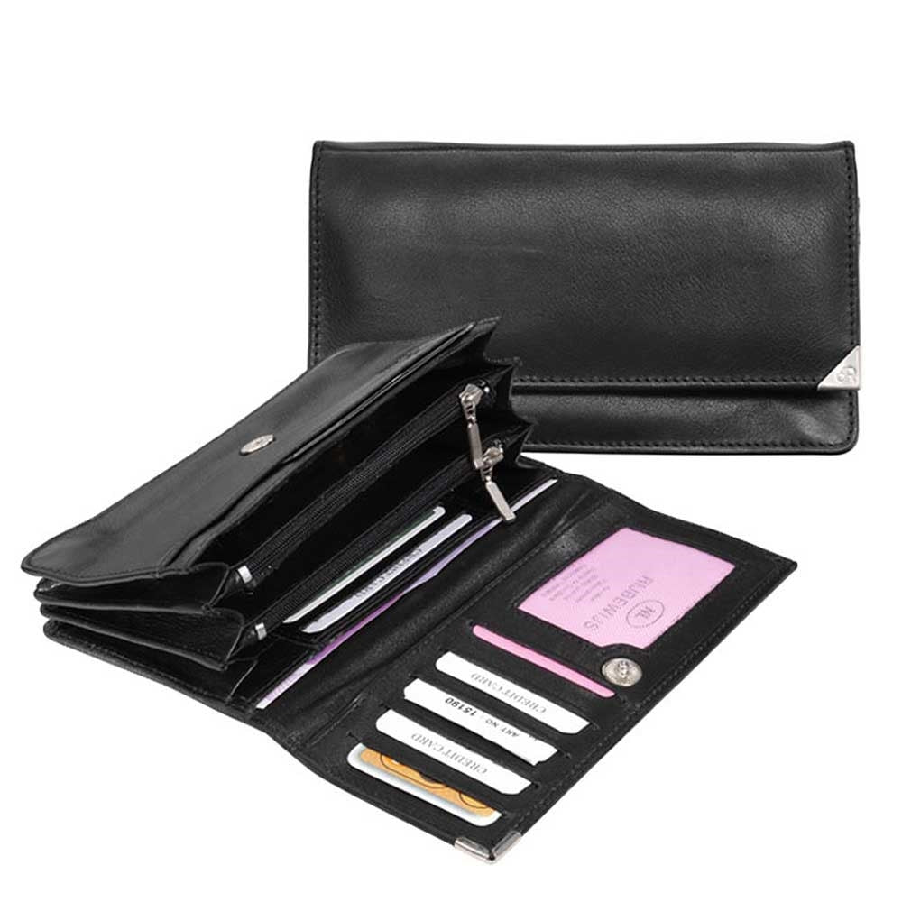 dR Amsterdam Toronto RFID Women's wallet black