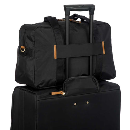 Bric's X-Travel Holdall schwarze Wochenendtasche