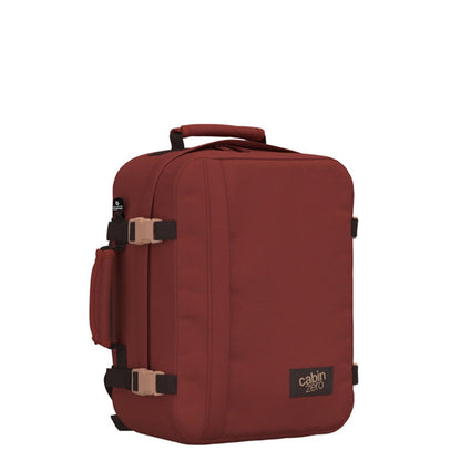 CabinZero Classic 28L Ultra Light Cabin Bag Sangria Red Wochenendtasche