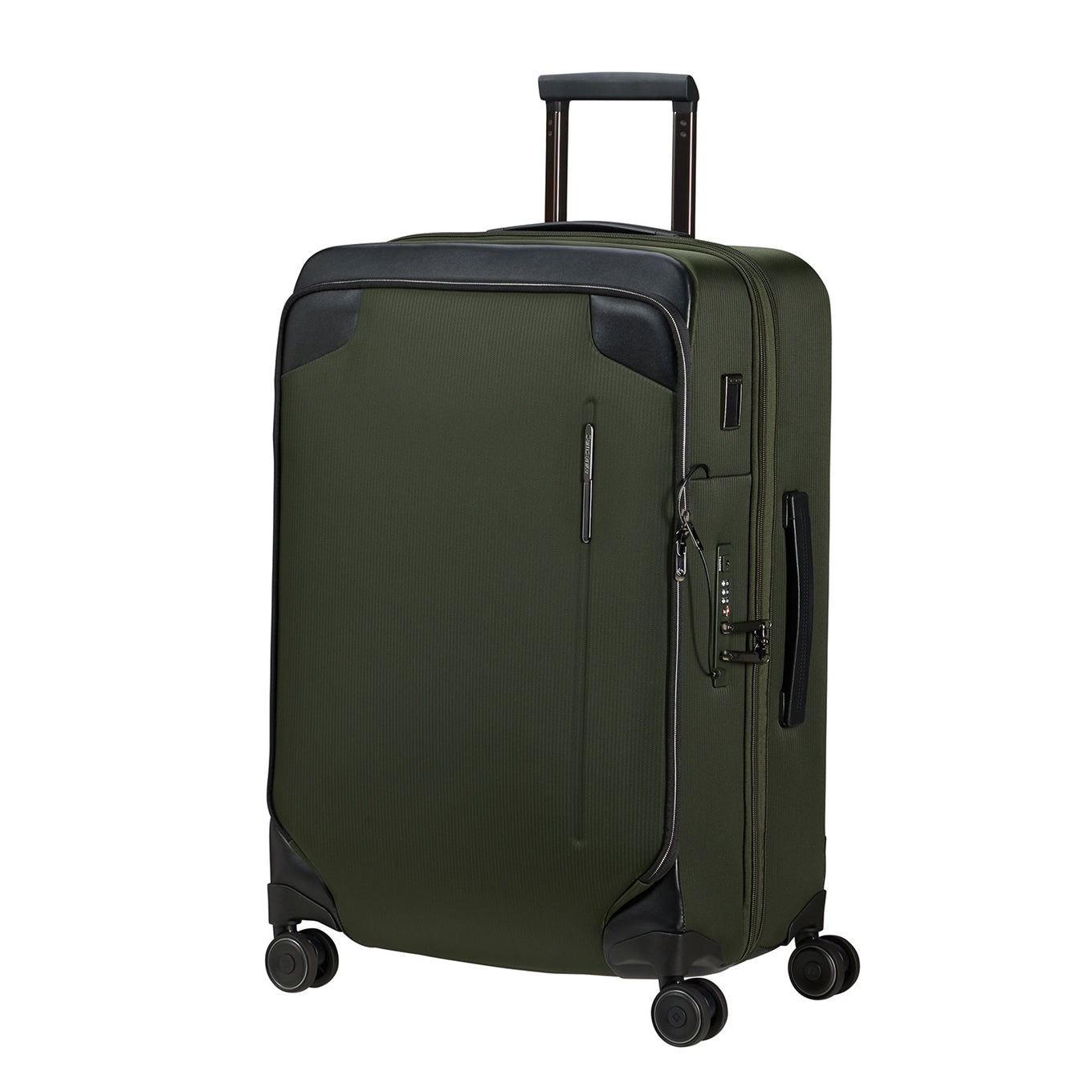 Samsonite Splendix Spinner 67 DF EXP grün/schwarz Softcase