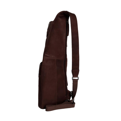 The Chesterfield Brand Logan Crossbody Rugzak brown