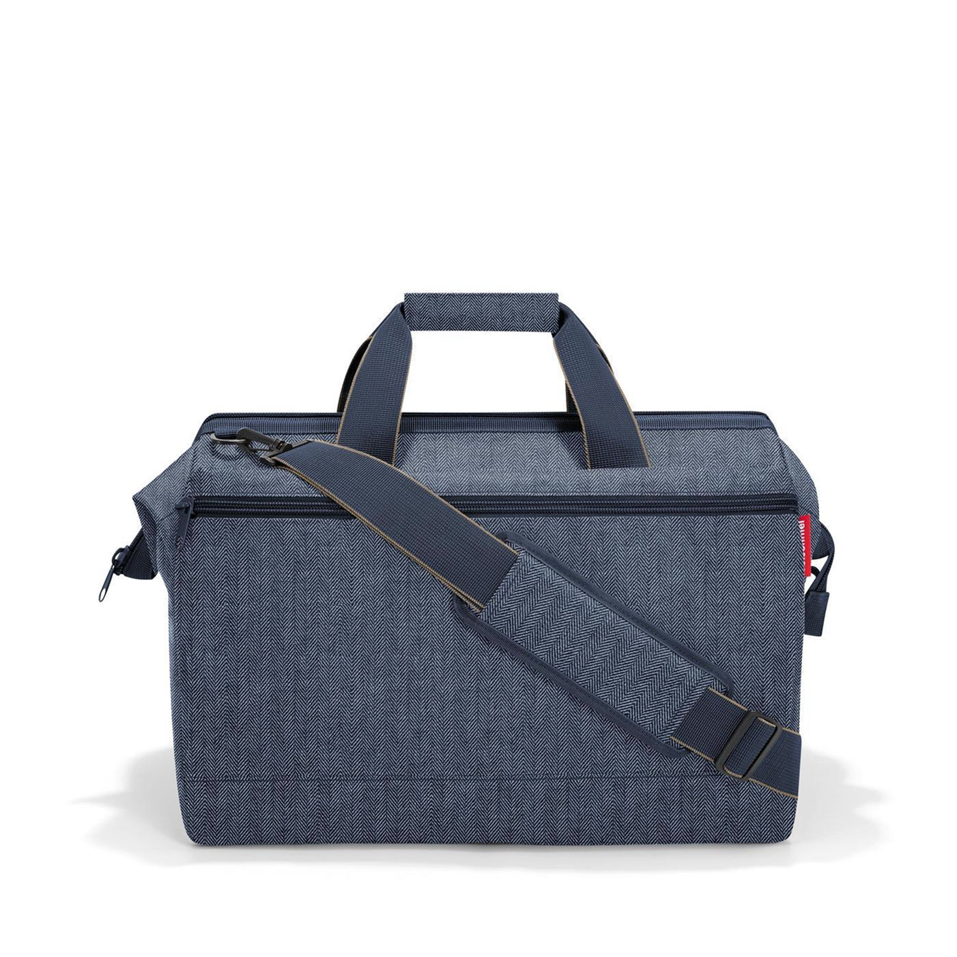 Reisenthel Traveling Allrounder L Pocket herringbone dark blue