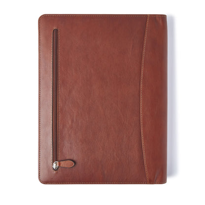 Castelijn & Beerens Gaucho A4 Conference Folder Zip-Around cognac