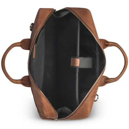 Plevier Cumberland Laptop bag 15.6" cognac