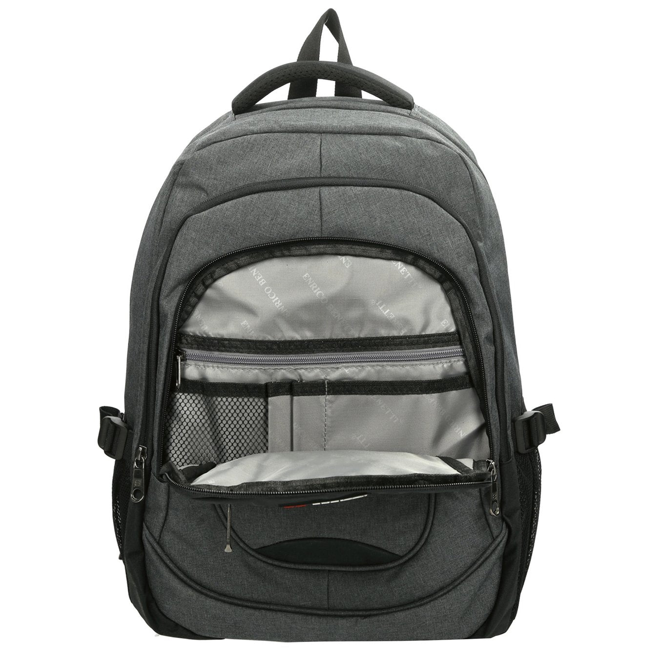 Enrico Benetti Hamburg 17'' Laptop Backpack gray