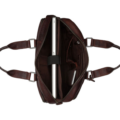 Burkely Antique Avery Workbag 15.6" dark brown