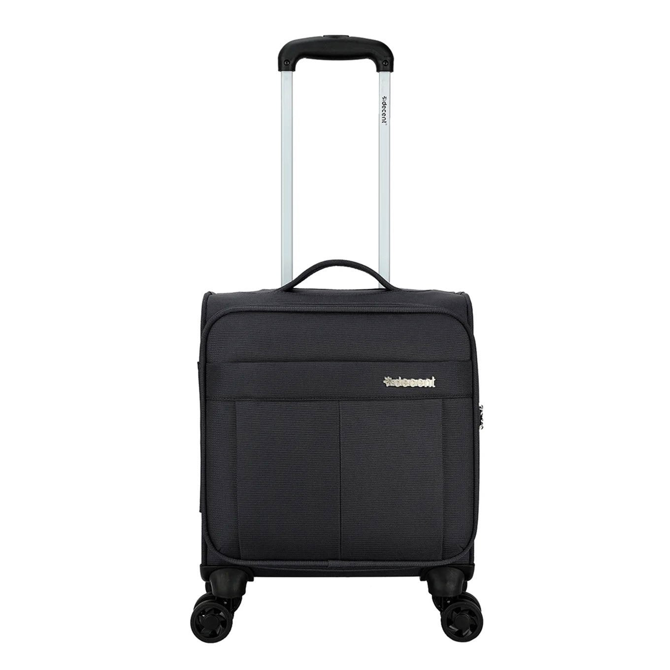 Decent D-Upright Underseater Trolley 42cm black Soft suitcase