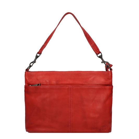 Bear Design Callisto Pelle Handbag red