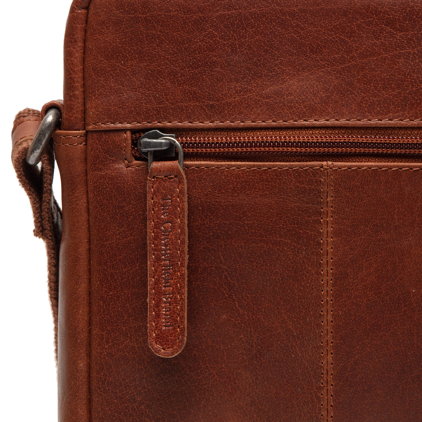 The Chesterfield Brand Arenas Shoulder Bag Cognac
