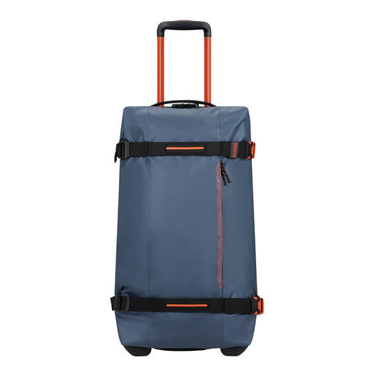American Tourister Urban Track Duffle/Wheels M Coated navy/orange Travel bag