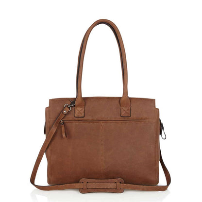 Castelijn &amp; Beerens Carisma Damen Laptoptasche 15,6" Cognac