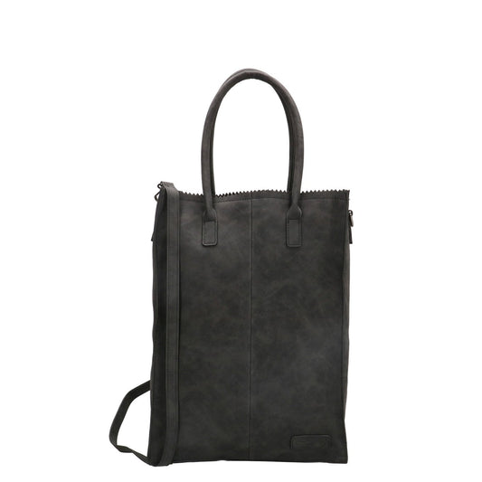 Zebra Trends Rosa XL Shopper black