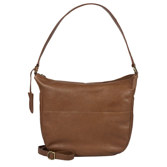 Burkely Natural Norah Hobo Round Damentasche in Cognac