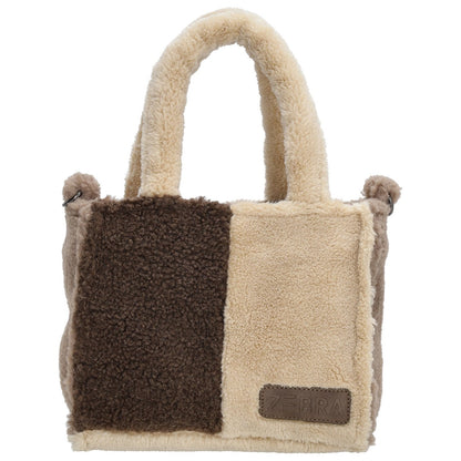Zebra Trends Teddy Denise Handtasche dunkelbraun Damentasche
