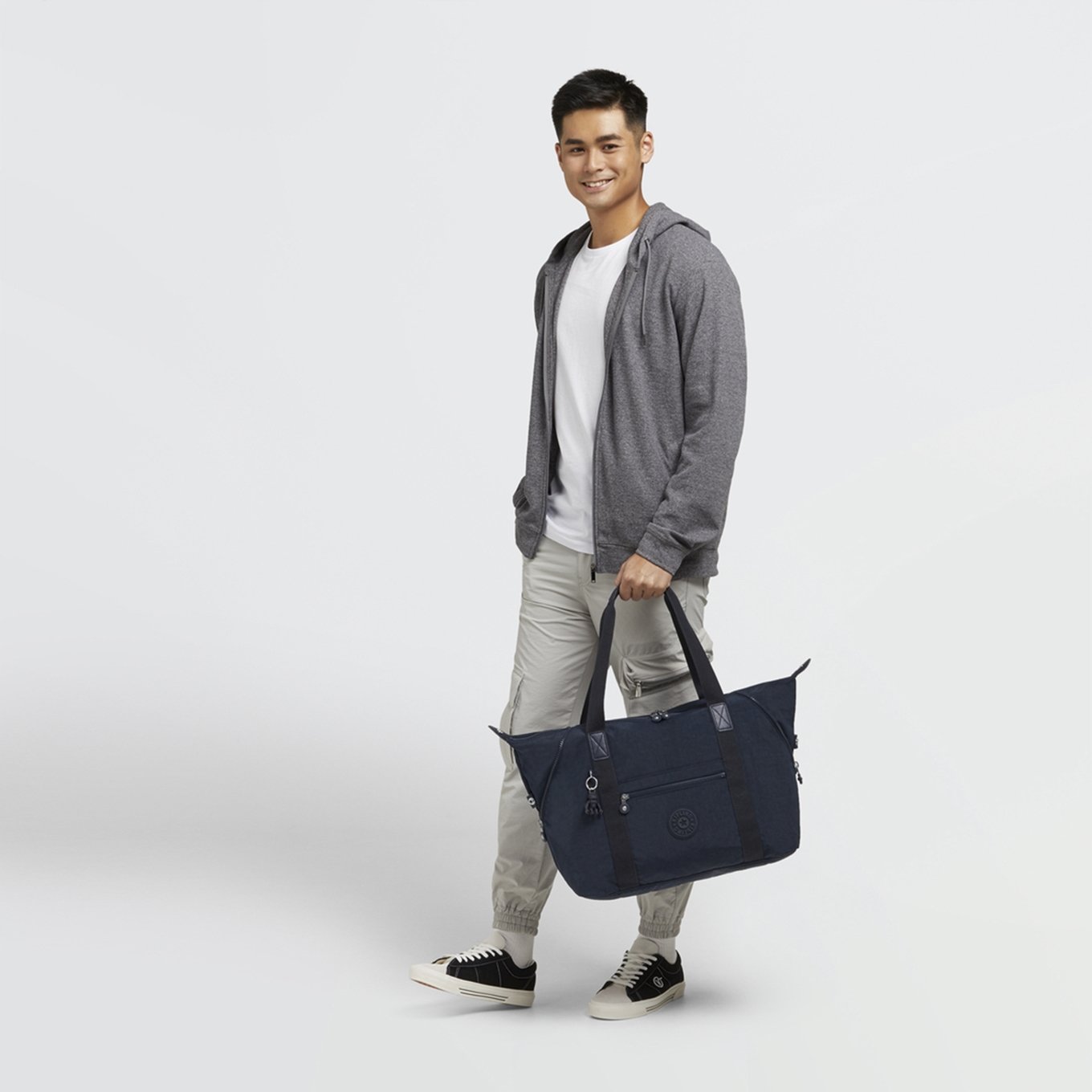 Kipling Art M Travel bag blue bleu 2
