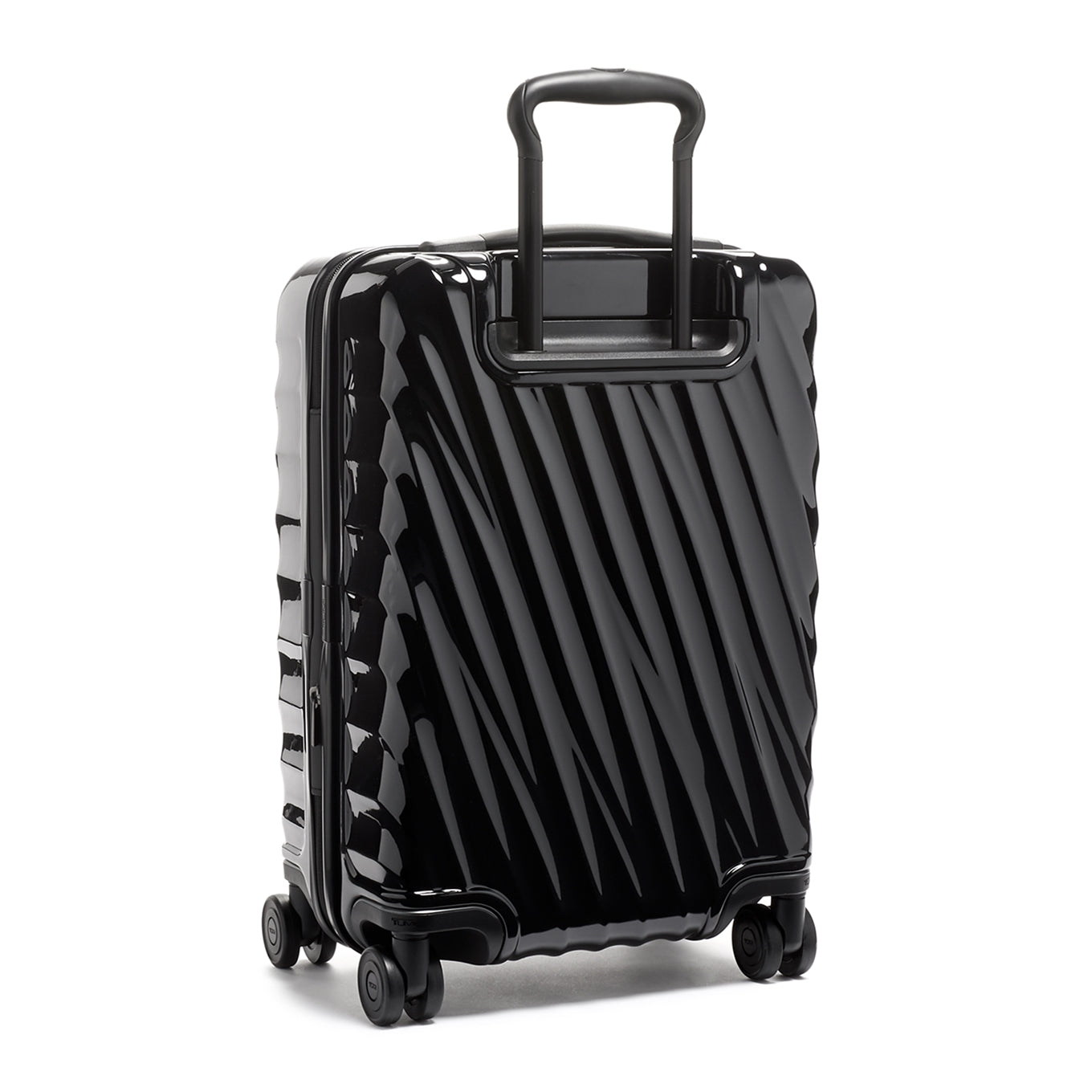 Tumi 19 Degree International erweiterbarer 4-Rad-Trolley, schwarzer Hartschalenkoffer