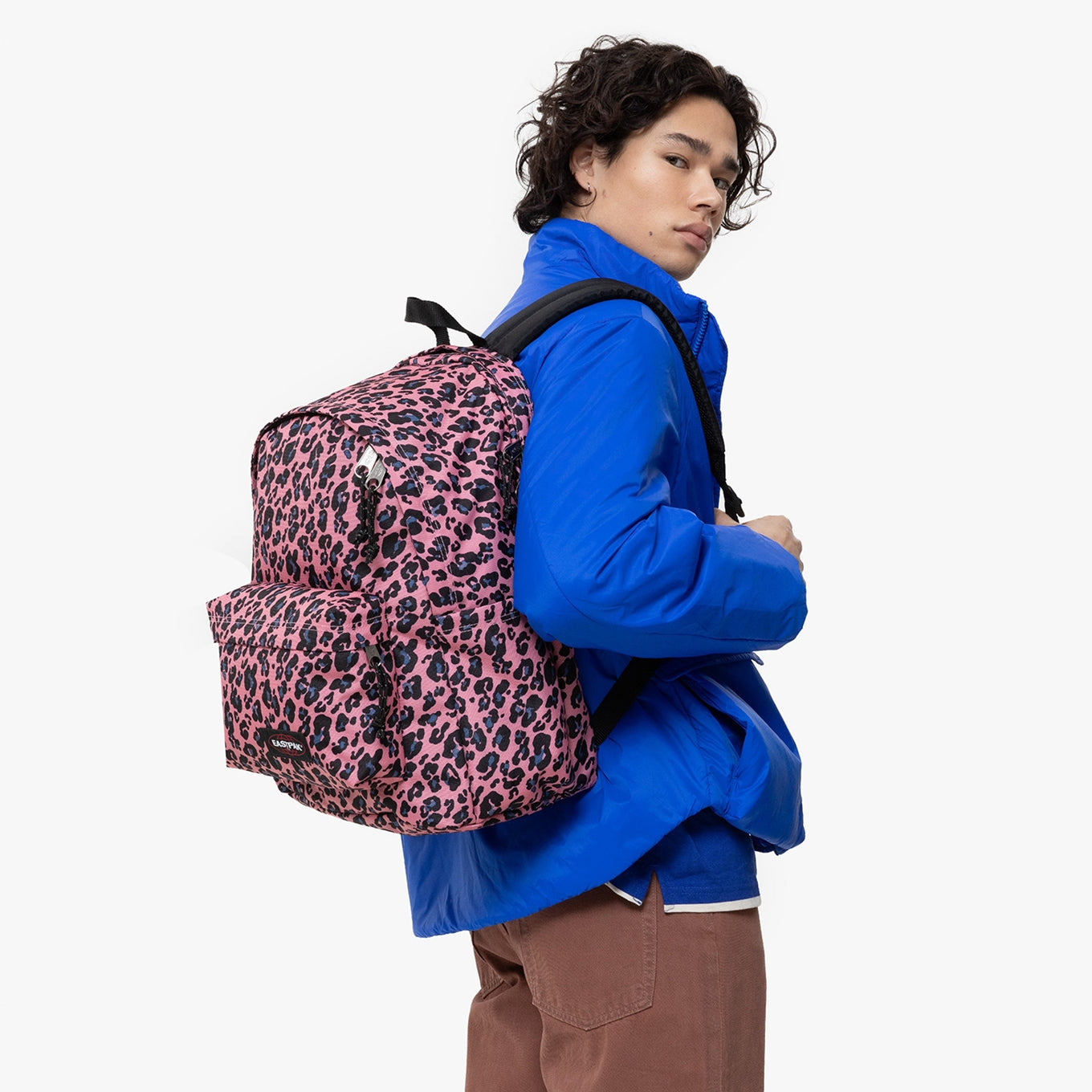 Eastpak Day Office beastimal pink backpack