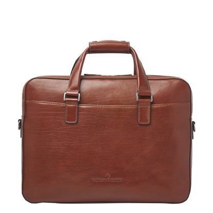 Castelijn &amp; Beerens Gaucho Paul Laptoptasche 15,6'' Cognac