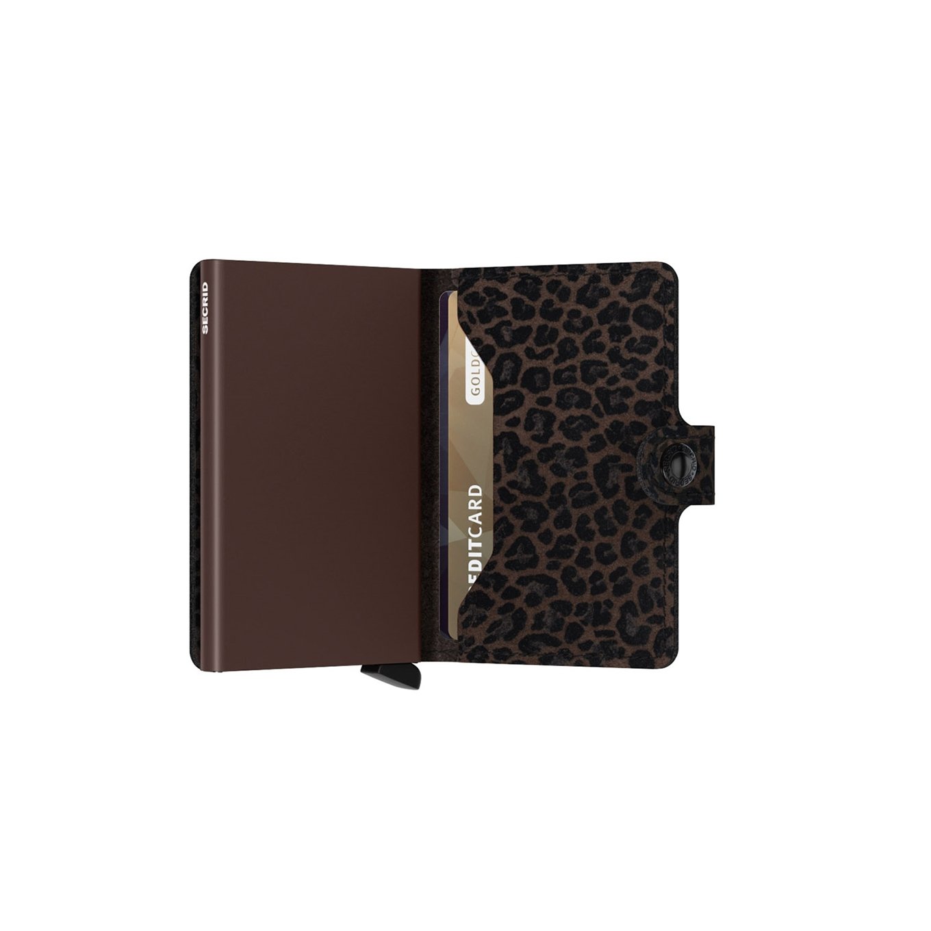 Secrid Miniwallet Portemonnee Leo brown