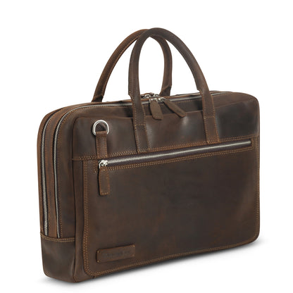 Plevier Coventry Laptop bag 15.6" brown
