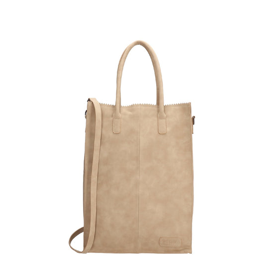 Zebra Trends Rosa Shopper 14 inch sand