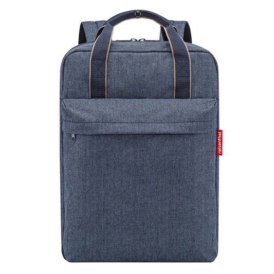 Reisenthel Traveling Allday Backpack M herringbone dark blue