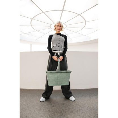 Reisenthel Shopping Carrybag frame twist sage