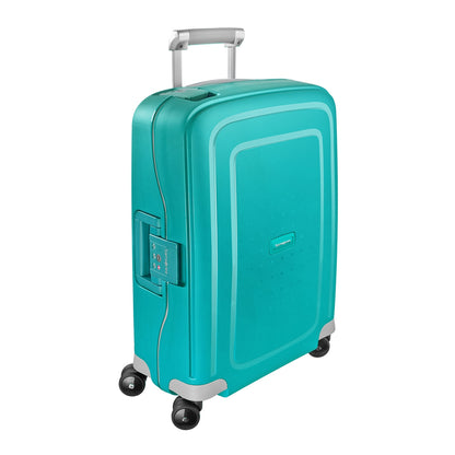 Samsonite S'Cure Spinner 55 aquablaues Hartschalenetui