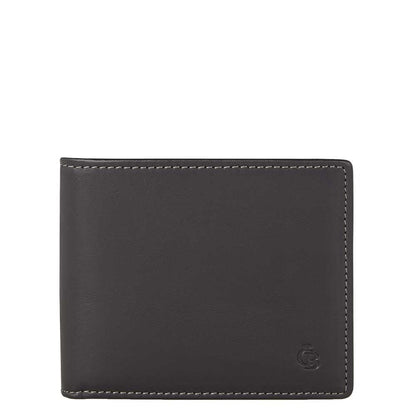 Castelijn &amp; Beerens Canyon Billfold 8 Kreditkarten schwarze Herrenbrieftasche