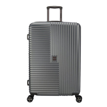 Decent Tourister Large Trolley 76 grauer Hartschalenkoffer