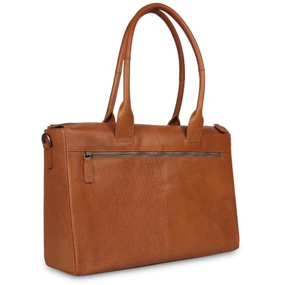 Plevier Copal Damentasche 1 Fach 17,3'' Cognac