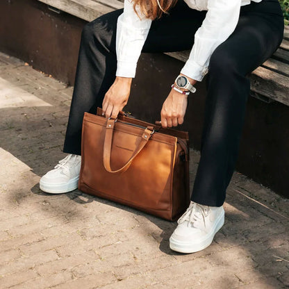 Der Chesterfield Brand Manly Shopper Cognac