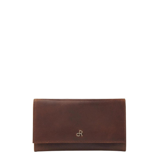 dR Amsterdam Milan Ladies Wallet 28159 cognac Ladies wallet