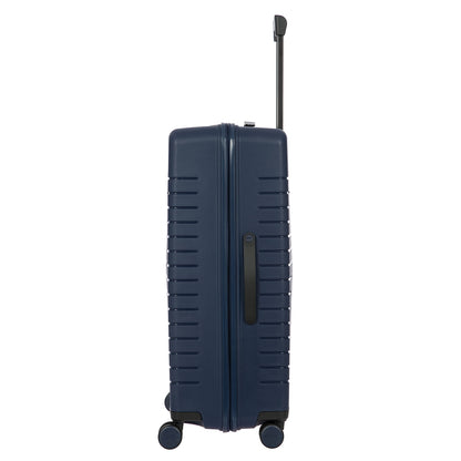 Bric's Ulisse Trolley Erweiterbarer großer ozeanblauer Hartschalenkoffer