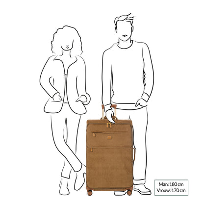 Bric's Life Trolley 77 olive