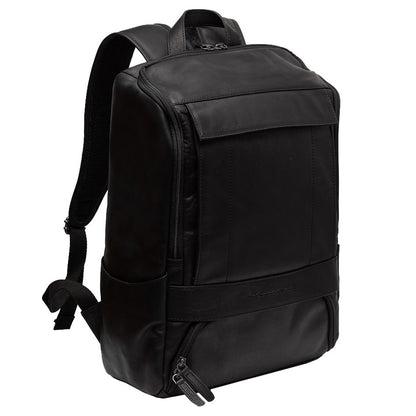 Der Chesterfield Brand Rich Laptop Backpack schwarzer Rucksack