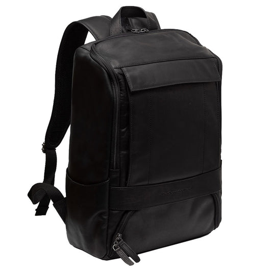 Der Chesterfield Brand Rich Laptop Backpack schwarzer Rucksack