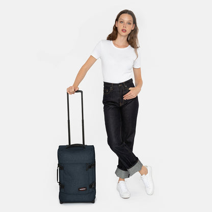 Eastpak Tranverz S Triple Denim Handgepäck-Koffer Trolley