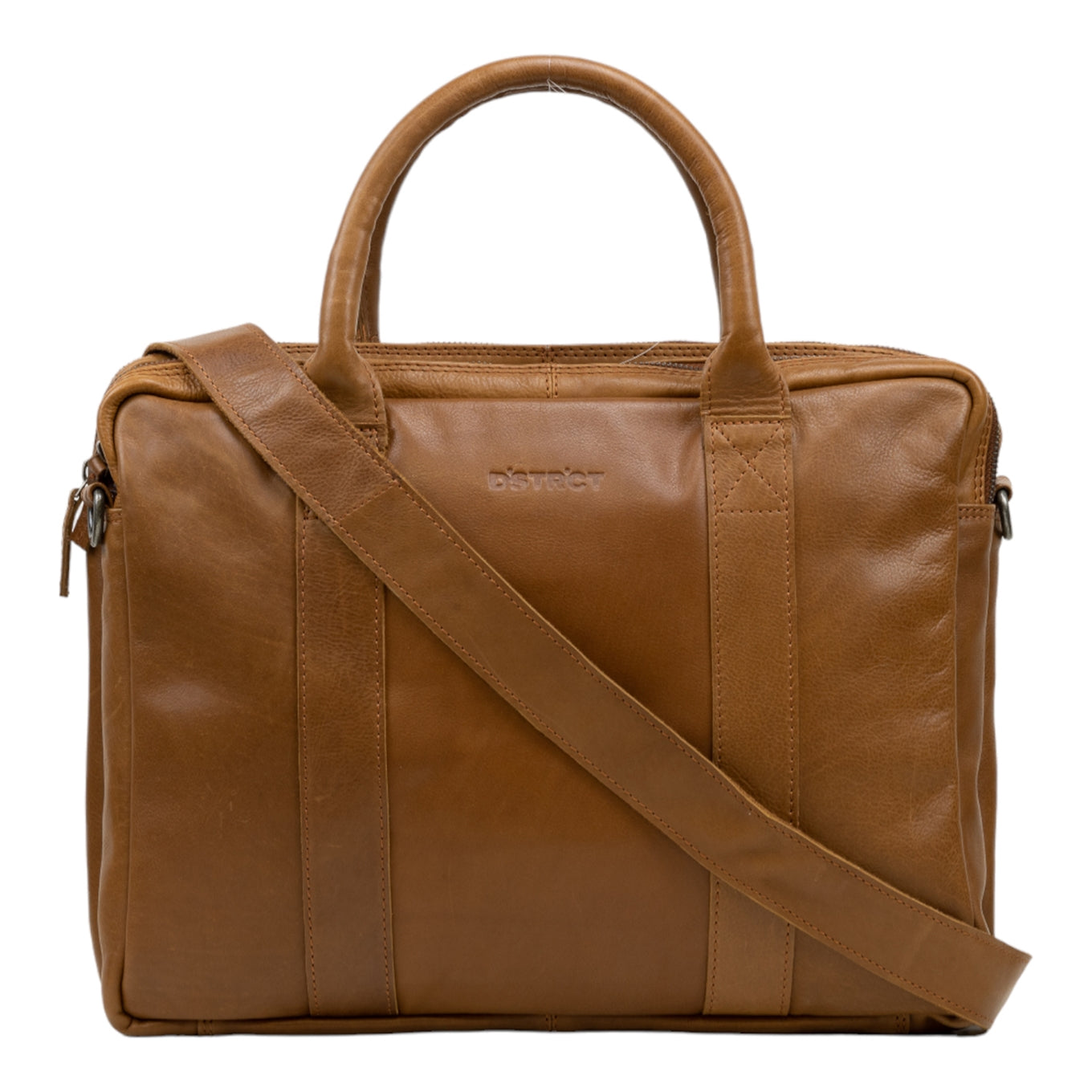 DSTRCT State Street Workingbag 15.6" cognac